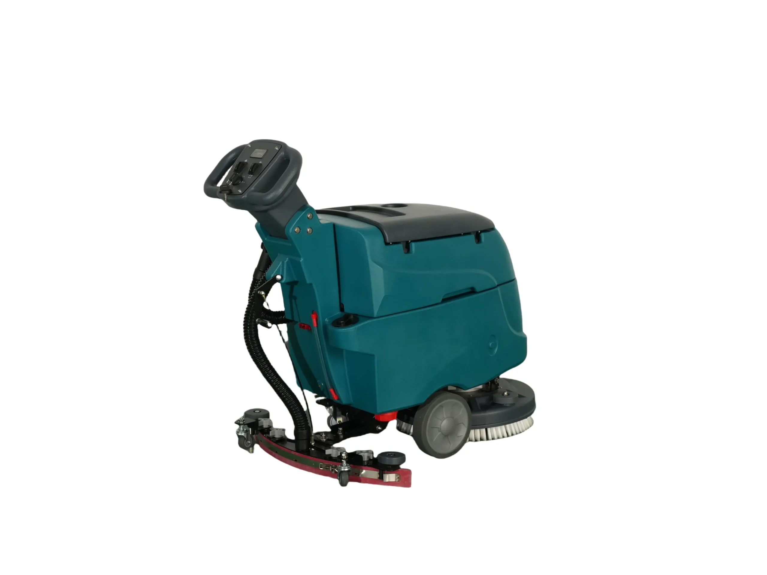 Squeegee Assembly of B450 Battery Powered Hand Push Floor Scrubber | Complete Water Absorption Floor Cleaner B450 Hand-Pushed Floor Scrubber Squeegee & Water Suction System, 700mm Suction Width Hard Floor Washing Machine for Hotel Airport