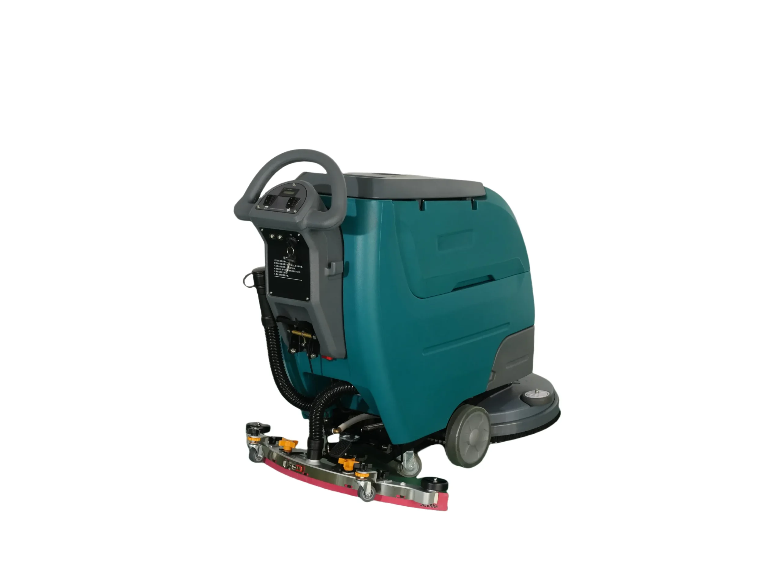 Multi-Surface B510 Hand-Pushed Floor Scrubber | Versatile All-Scenario Hard Floor Cleaning Machine Multi-surface compatible B510 electric hand pushed floor scrubber, all-in-one floor cleaner for epoxy marble concrete tile multiple hard flooring