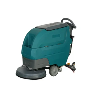 High efficiency 2000㎡/h B510 walk behind floor scrubber, heavy duty hand push floor washer for factory warehouse concrete floor cleaning