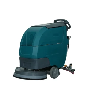 510Z Walk Behind Floor Scrubber Control Panel View, Super Silent Button Operation Floor Washer with Self Fault Detection Function